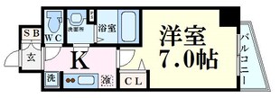 プレサンス梅田Ⅱの物件間取画像